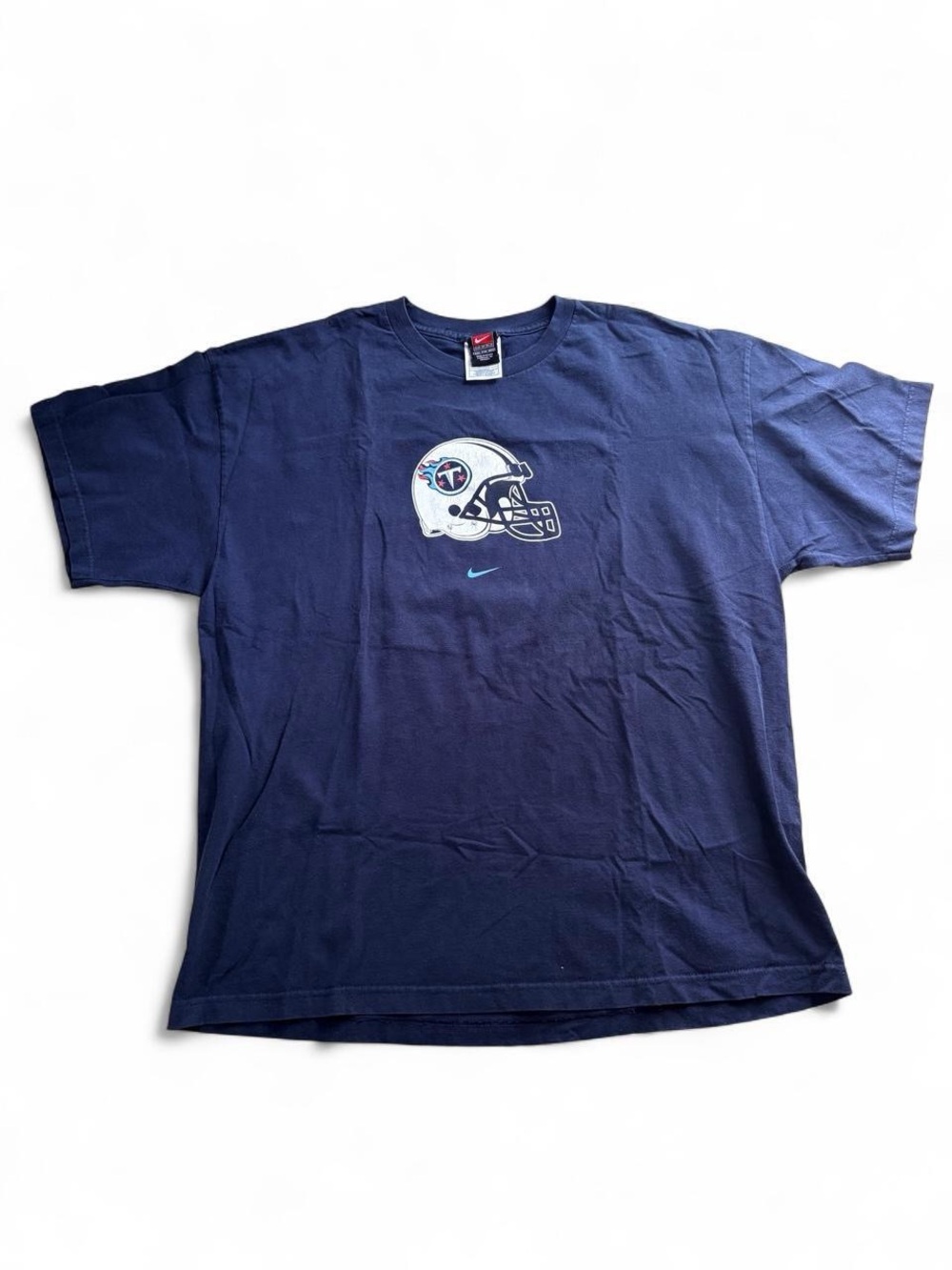 Nike Men's Navy Tennessee Titans Short Sleeve Graphic Tee